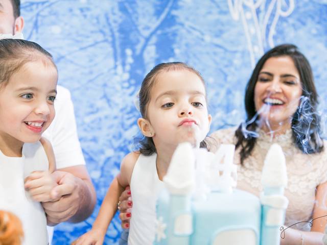 EVENTOS de Nina e Duda, 4 anos