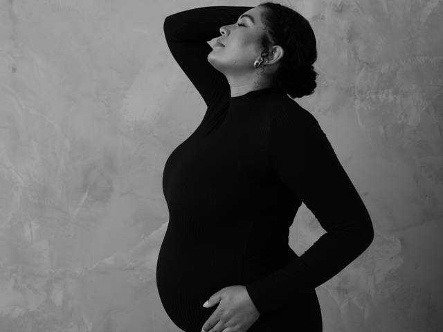 Gestante de A doce espera do Léo