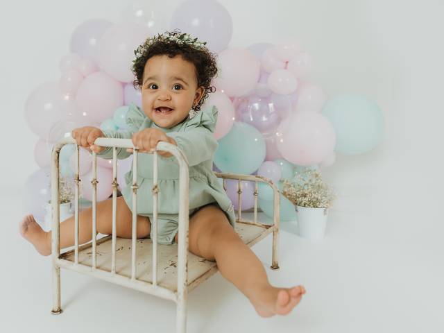 Smash the cake de O primeiro ano da Nimah