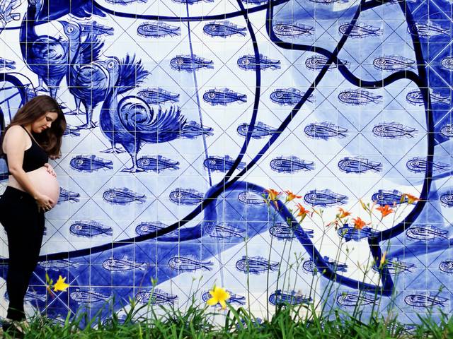 Gestante de O importante é que venha com saúde