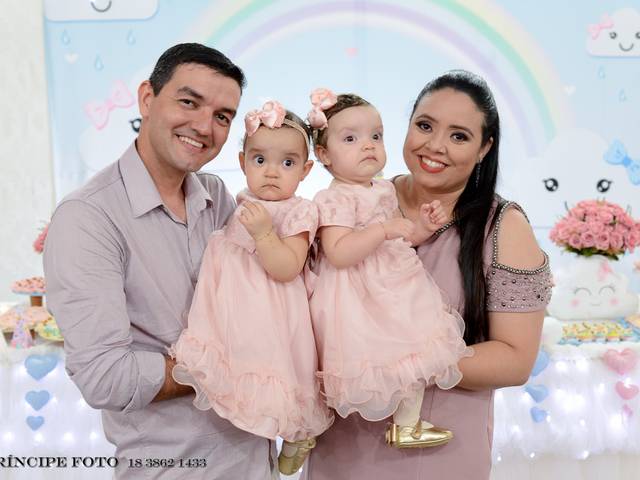 Aniversário de Melina e Melissa