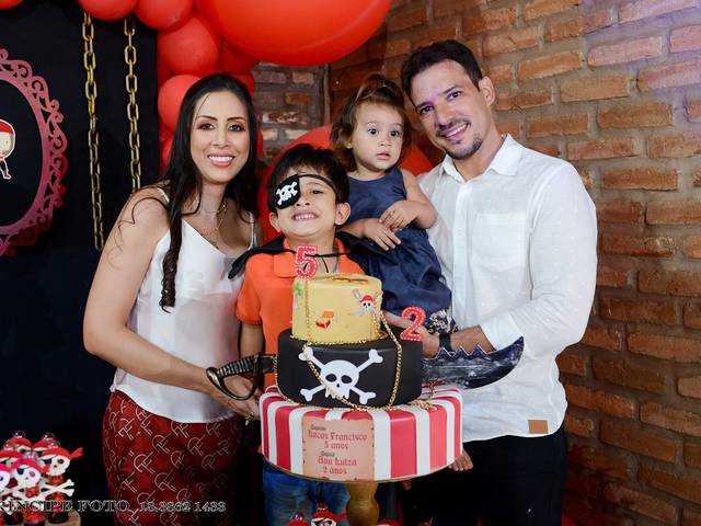 Aniversário de Lucas Francisco e Ana Luiza