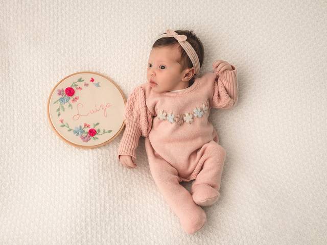 Ensaio de Recém-Nascido (Newborn) de Luíza | Primeiros Dias