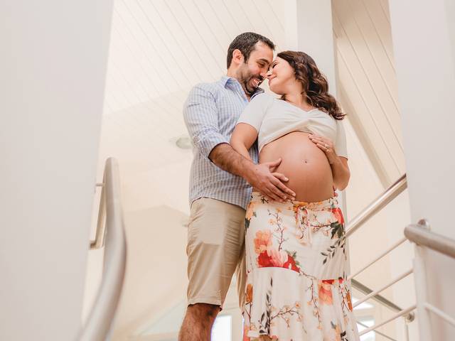 Ensaio Gestante de Esperando Bernardo