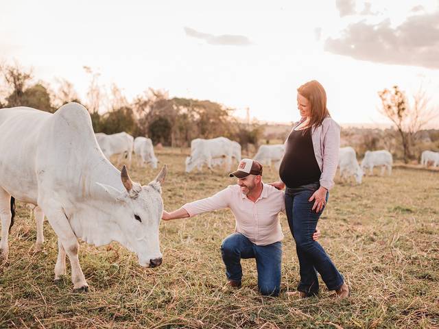 Ensaio Gestante de Esperando Luiza
