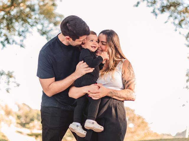 Ensaio Família de 1 Ano da Sophia