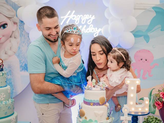 Festa Infantil de Elisa 4 Aninhos | Laís 1 Aninho