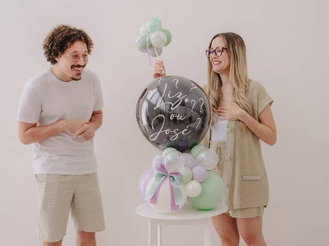 Ensaio Revelação / Chá de Bebê de Quem vem aí? Liz ou José?