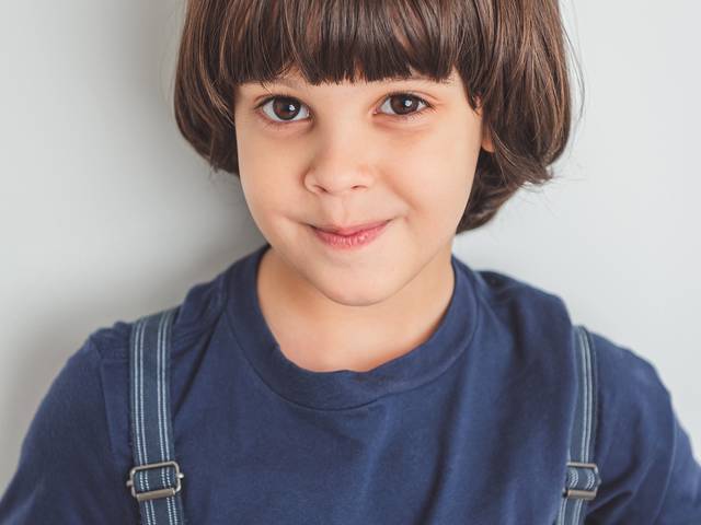 Ensaio Infantil de Ensaio para Book Fotográfico do Filipe