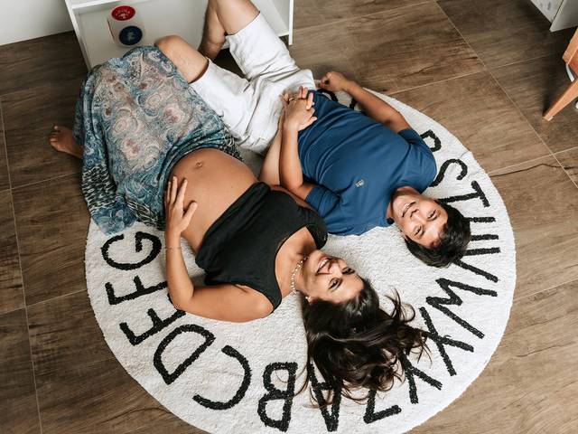 Ensaio Gestante de À Espera de Sophia