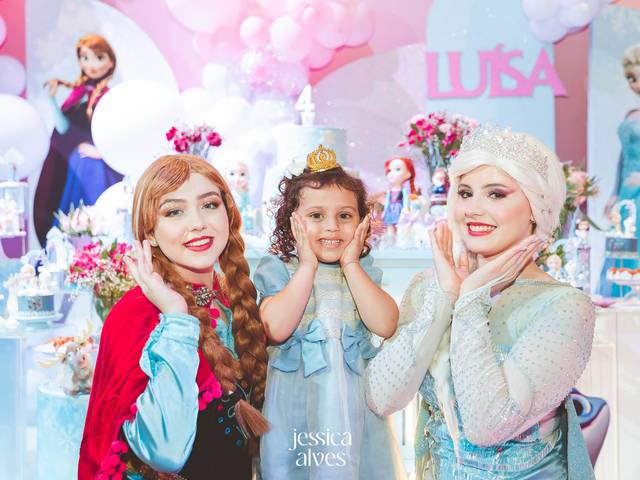 Aniversários de {Luísa} 4 Anos