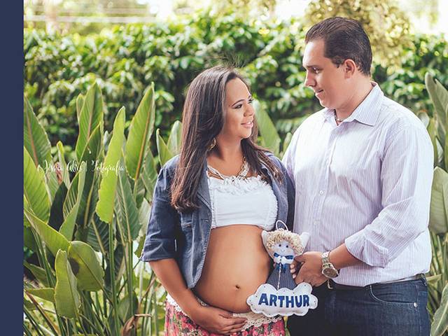 Gestante de {Arthur} Doce Espera
