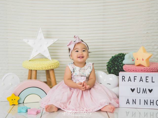 Smash Cake de {Rafaela} Quase 1 Aninho