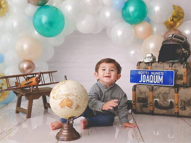 Smash Cake de {Joaquim} Ensaio de 1 Ano
