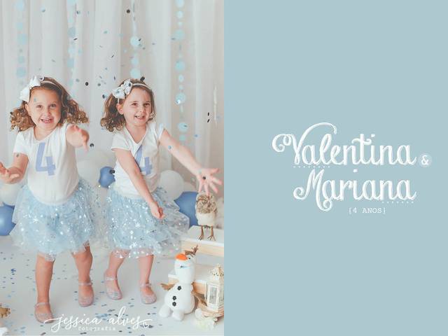 Sessão Pré- Aniversário de {Valentina} e {Mariana} 4 Anos
