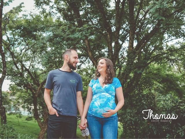 Gestante de {Thomas} Doce Espera