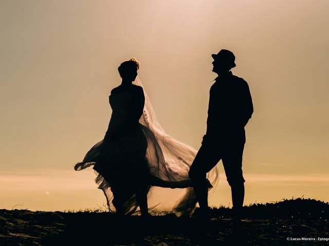 Ensaios de Pauline e Ricardo [Trash the Dress]