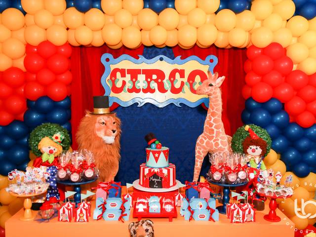 Festa Infantil de Circo do Miguel - 2 anos