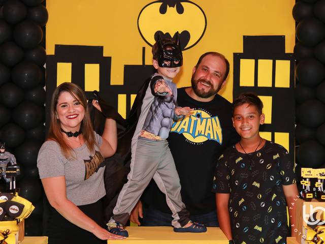 Festa Infantil de Batman Heitor - 4 anos