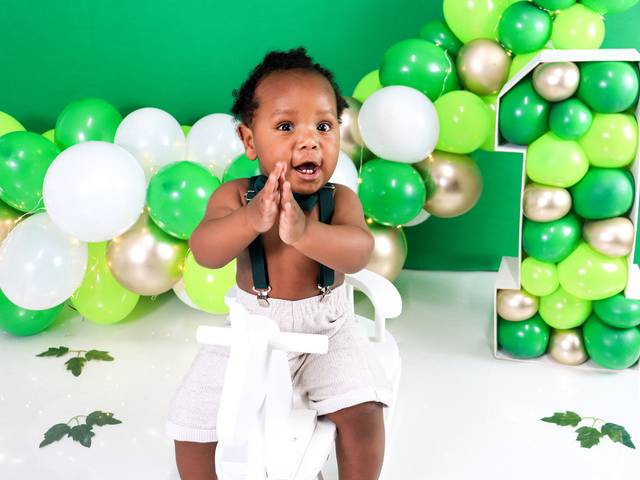 Smash The Cake de 1 aninho do Symom