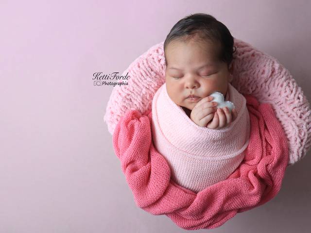 Newborn de Maria Clara 8 dias