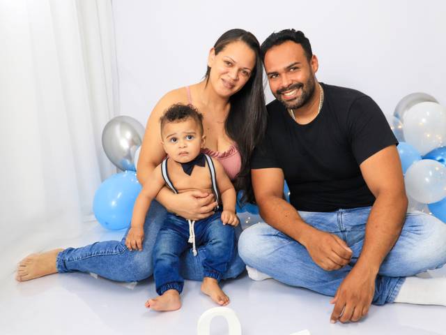 Smash The Cake de Primeiro aninho do Noah