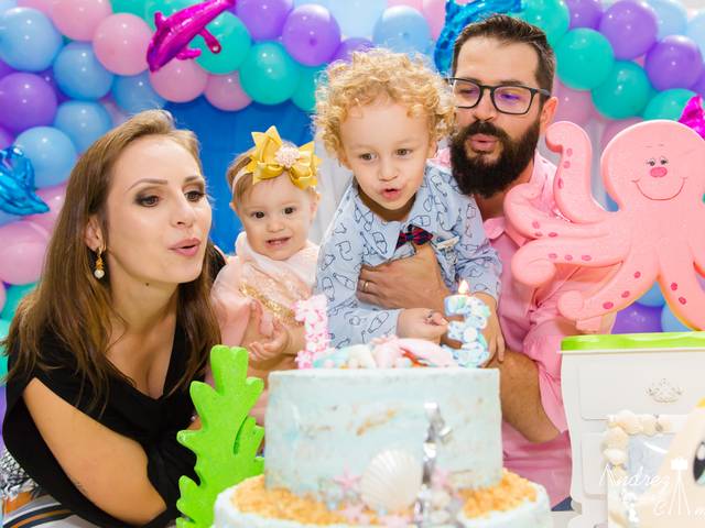 Aniversário de Angelina e Vicente