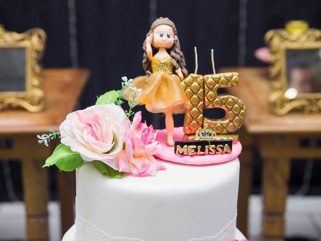 Festa de Festa de debutante Melissa