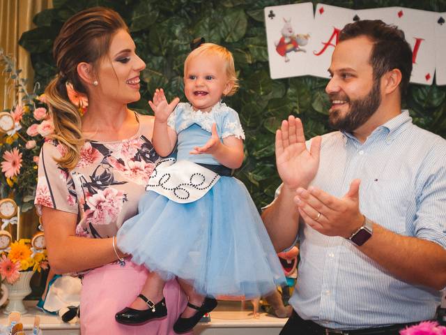 ANIVERSÁRIOS de Alice Primeiro Aninho