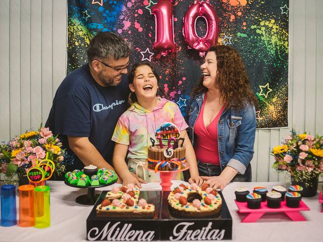 ANIVERSÁRIOS de Millena - 10 anos