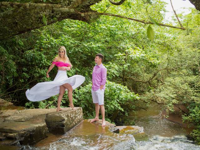 Ensaios de Larissa e Bruno