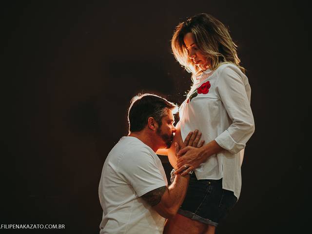 Gestantes de Book Fabiana e Evandro