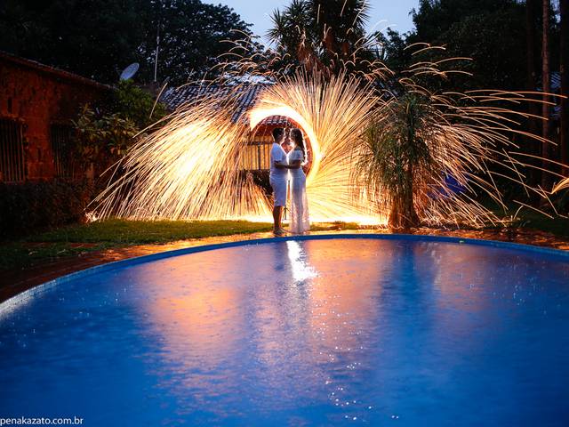 Ensaios de Katrine e Flavio