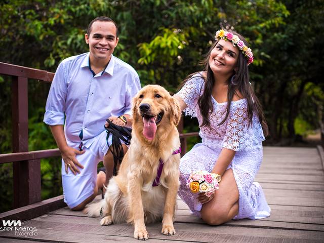 Ensaio Externo Casal de Carolina e André - Ensaio Externo Casal