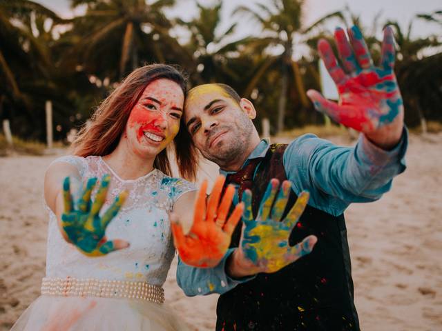 Trash the dress de Nathalia e Danilo