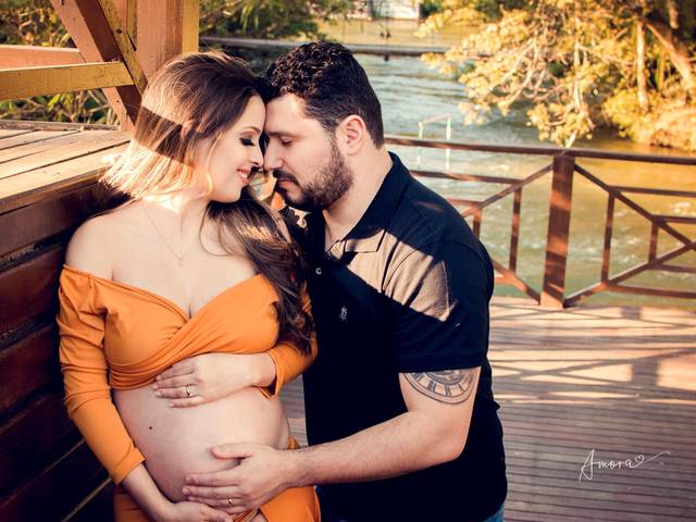 Gestante de Leticia e Caio