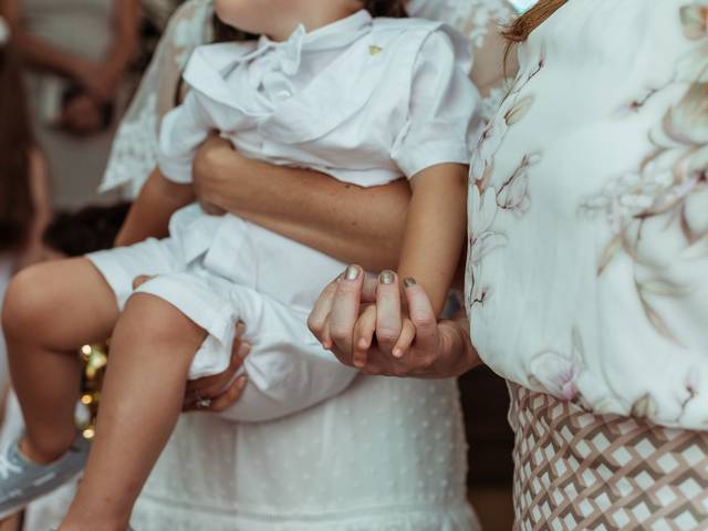 Batizado de Batizado Lavínia e André