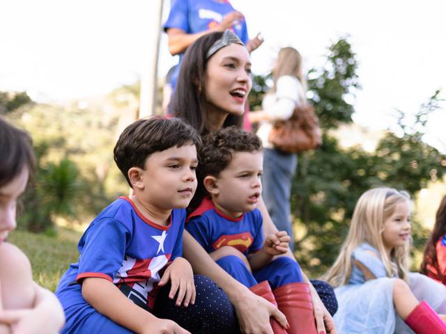 Festa infantil de Lulu e Daniel . 3 e 5 anos