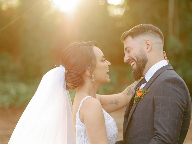 CASAMENTO de Casamento em Taubaté: A Emoção de Thayná e Diego no Espaço Verde Vale