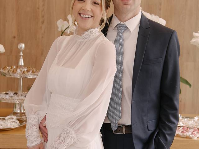 CASAMENTO de Casamento Intimista de Caroline e Felipe na Paróquia Nossa Senhora de Loreto – CTA | Fotografia de Casamento em São José dos Campos