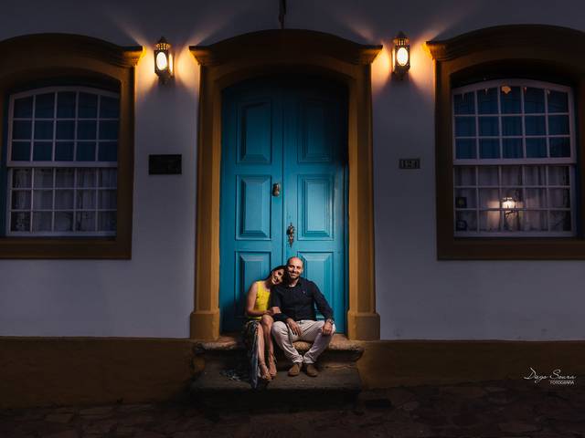 Ensaios de Pré Casamento - Gi & Léo - Tiradentes-MG