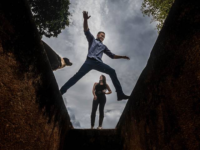 Ensaios de Pré Casamento - Lele e Mateus - Ensaio no Campo -