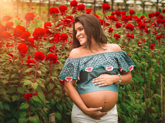Ensaio Gestante de Dayanne & Rodrigo | À espera de Benjamin