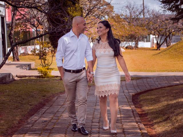 Ensaio Casal de Ensaio Casamento Civil | Lúcia & Denilson