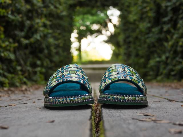 Calçado de Fotos Creativas