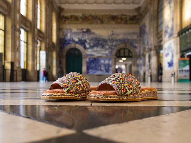 Calçado de Fotos Criativas