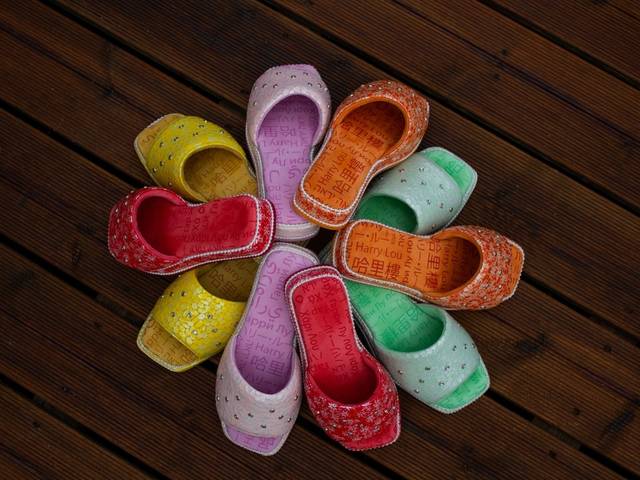 Calçado de Fotos Criativas