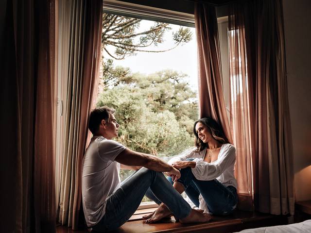 ENSAIO FOTOGRÁFICO de Mariane & Leo- Ensaio em Gramado