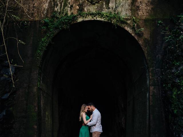 ENSAIO FOTOGRÁFICO de Iza & Vini - Ensaio de Pré Casamento no Vale dos Vinhedos
