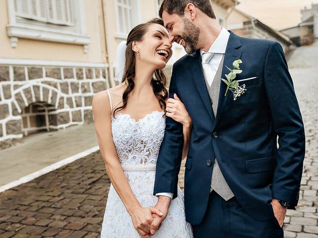 FOTOGRAFIA DE CASAMENTO de Casamento Letícia e Fernando - Garibaldi